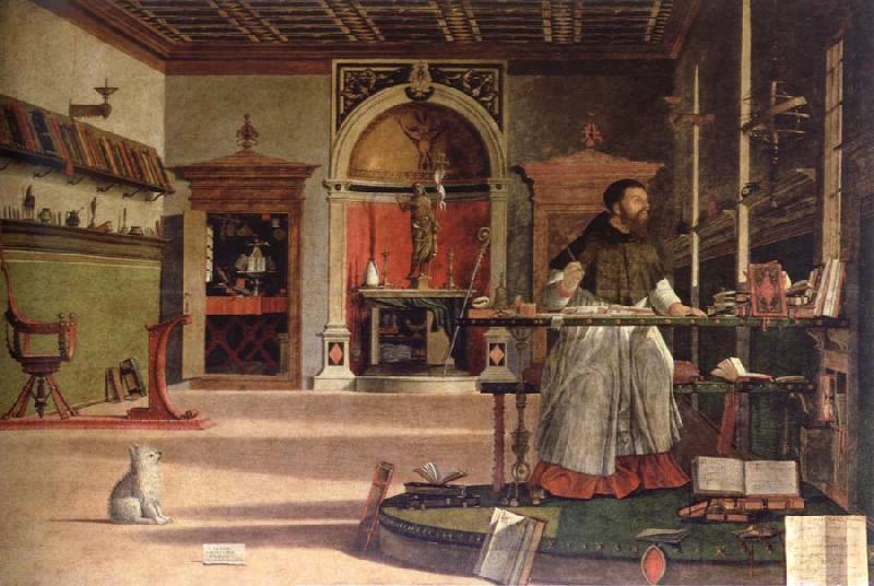 Vittore Carpaccio vision of st.augustine